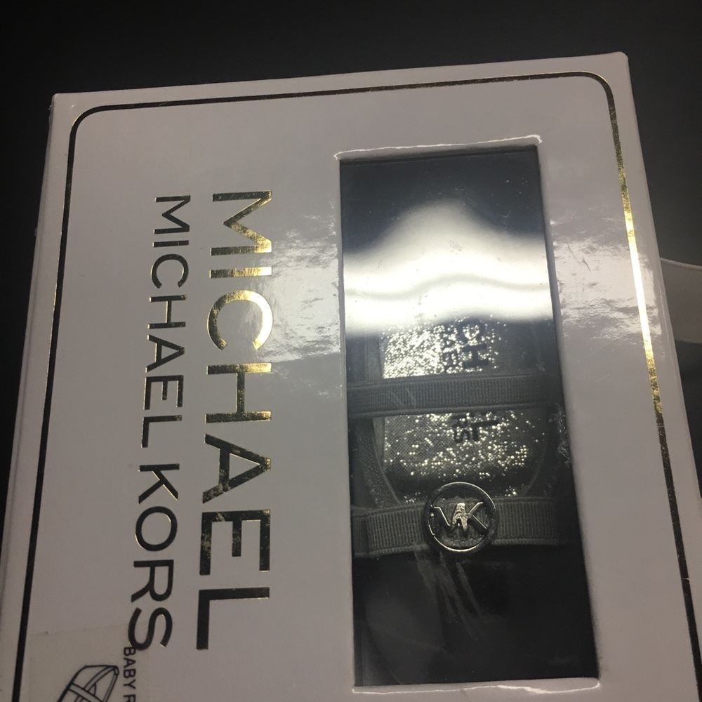 Size 3 infant Micheal Kors dress shoes.